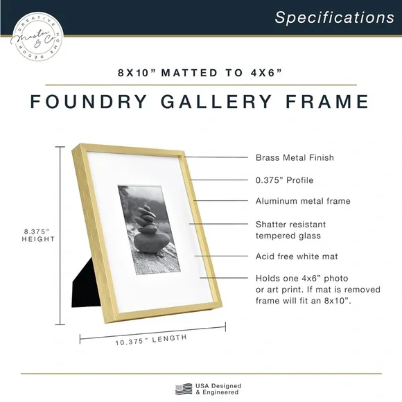 Gold Picture Frame NEW - Picture 2 of 6